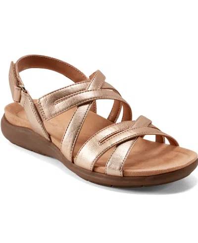 Easy Spirit Women's Wincie Strappy Sandals In Gold