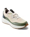 Easy Spirit Women's X Denise Austin Baxter Lace-up Sneakers In Light Natural,green