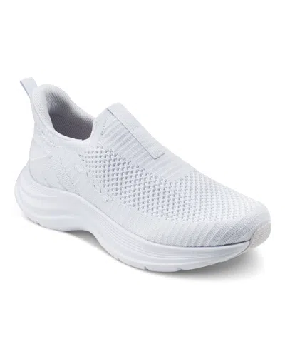 Easy Spirit Women's X Denise Austin Easypace Soeasy Knit Slip-on Sneakers In Light Lavender