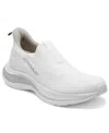 Easy Spirit Women's X Denise Austin Easypace Soeasy Knit Slip-on Sneakers In White