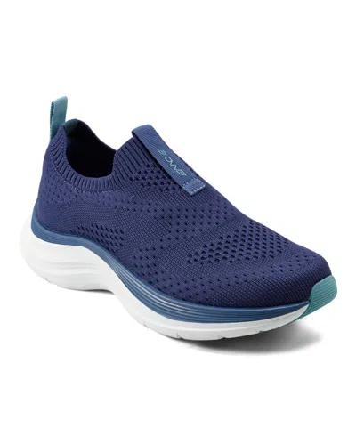 Easy Spirit Women's X Denise Austin Easywalk Slip-on Sneakers In Dark Blue