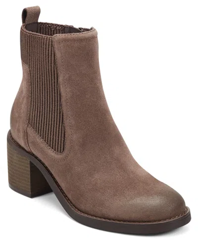 EASY SPIRIT WOMEN'S YOSLINE BLOCK HEEL DRESS BOOTIES