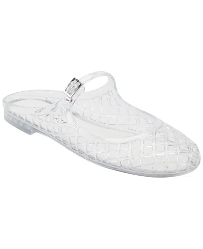 Easy Spirit Women's Yunie Jelly Mary Jane Mule Flats In Transparent