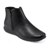 Easy Spirit Womens Alice Flat Heel Booties In Black