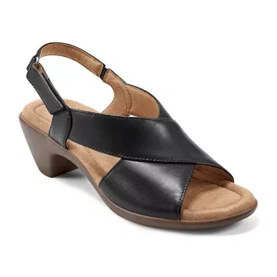 Easy Spirit Womens Chantal Strap Sandals In Black