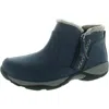 Easy Spirit Womens Cushioned Footbed Faux Leather Winter & Snow Boots In Blue