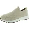 Easy Spirit Womens Cushioned Footbed Man Made Slip-on Sneakers In Brown