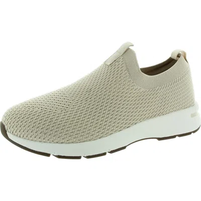 Easy Spirit Womens Cushioned Footbed Man Made Slip-on Sneakers In Brown