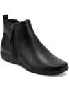 Easy Spirit Aerial Womens Leather Low Heel Ankle Boots In Multi