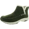 Easy Spirit Womens Faux Suede Booties In Green