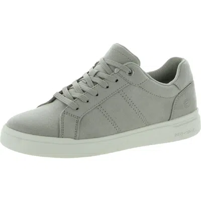Easy Spirit Womens Faux Suede Lifestyle Casual And Fashion Sneakers In Gray