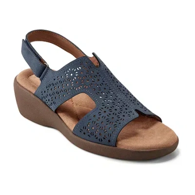 Easy Spirit Womens Kali Strap Sandals In Blue