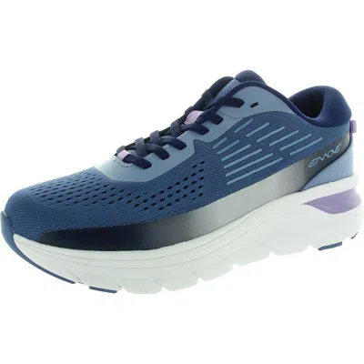 Easy Spirit Womens Lace-up Man Made Casual And Fashion Sneakers In Blue