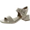 Shop Easy Spirit Womens Leather Ankle Strap Heels In Multi