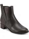 Easy Spirit Womens Leather Embossed Ankle Boots In Multi