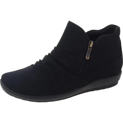 Easy Spirit Womens Ruched Man Made Booties