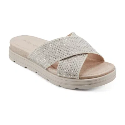 Easy Spirit Womens Stacy Slide Sandals In Multi