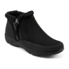 Easy Spirit Womens Verry2 Flat Heel Winter Boots In Black