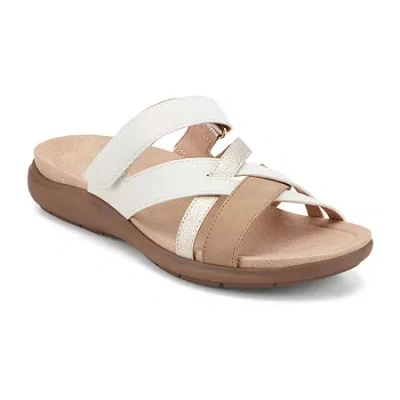 Easy Spirit Womens Waylin Flat Sandals In Red