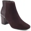 Easy Spirit Tamara Womens Zip-up Ankle Boots In Purple
