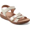 Easy Spirit Wynnlie Ankle Strap Sandal In Ivory Multi
