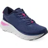 Easy Spirit X Denise Austin Mel Sneaker In Blue