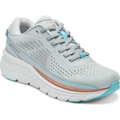 Easy Spirit X Denise Austin Mel Sneaker In Gray