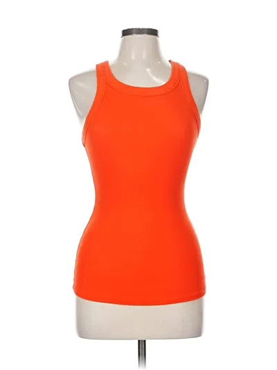 Pre-owned Easy Standard Active Tank Top In Orange