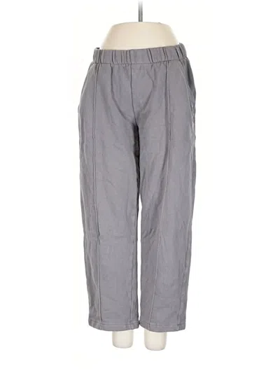Pre-owned Easy Standard Casual Pants In Gray