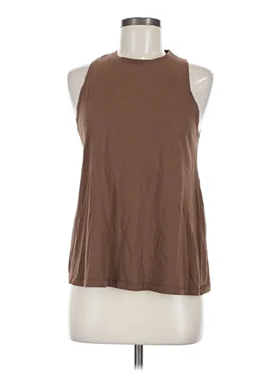 Pre-owned Easy Standard Sleeveless T-shirt In Brown