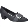 Easy Street Amber Pointed Toe Pump In Blue