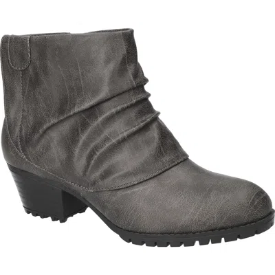 Easy Street Ambrose Bootie In Gray