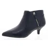 EASY STREET ANNALEE WOMENS ZIP UP SLIP ON ANKLE BOOTS