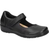 Easy Street Archer Mary Jane Flat In Black