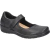 Easy Street Archer Mary Jane Flat In Navy