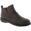 EASY STREET ARIADNE WOMENS ZIPPER MANMADE ANKLE BOOTS