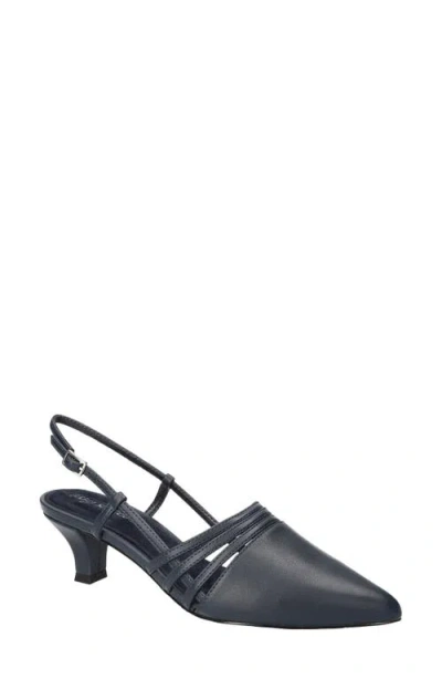 Easy Street Aura Slingback Pump In Black