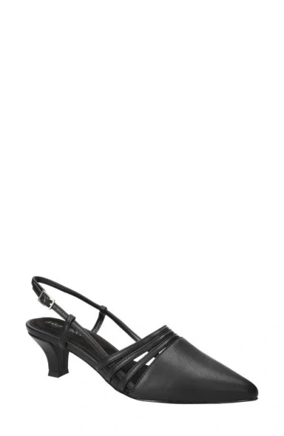 Easy Street Aura Slingback Pump In Black