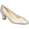 Easy Street Ballari Womens Dressy Slip On Pumps In Multi