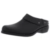 Easy Street Becca Womens Casual Flats Mules In Black