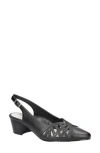 Easy Street Bizzy Slingback Pump In Black