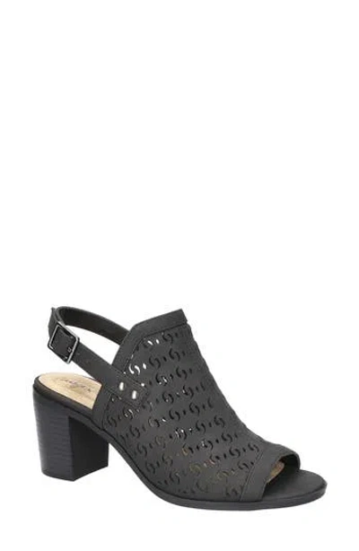 Easy Street Womens Chellie Heeled Sandals In Black