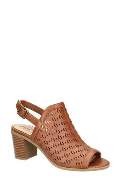 Easy Street Womens Chellie Heeled Sandals In Brown