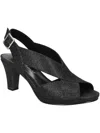 Easy Street Christy Womens Faux Suede Open Toe Ankle Strap In Multi