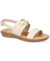 Easy Street Cohen Slingback Sandals In White