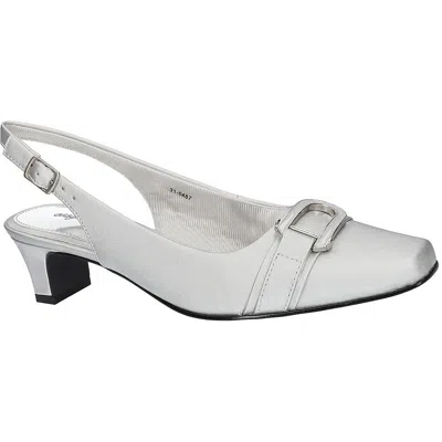 Easy Street Connie Womens Square Toe Patent Heels In Multi