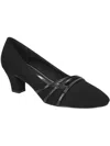 Easy Street Cristiny Womens Slip-on Strappy Pumps In Black