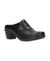 Easy Street Cynthia Comfort Mule In Black,croco
