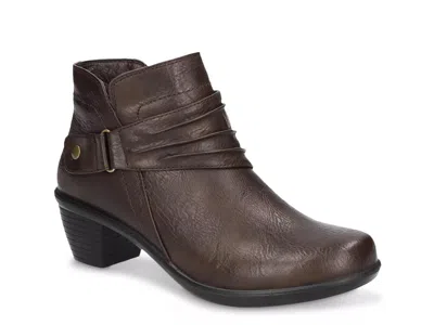 Easy Street Damita Bootie In Brown