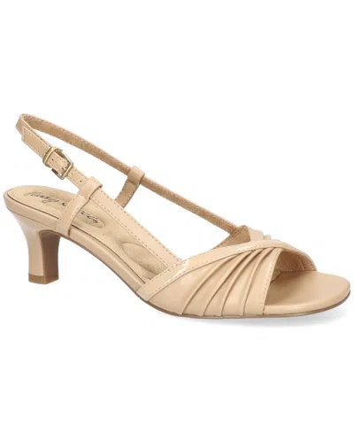 Easy Street Delite Dress Sandals In Gold